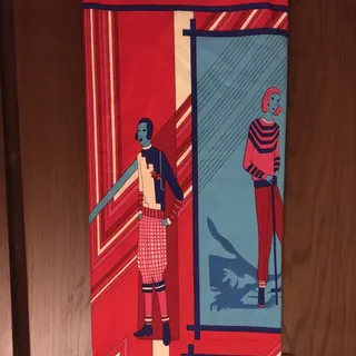 روسری سیلک تویل