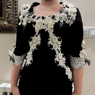 کت گیپور دوزی شده