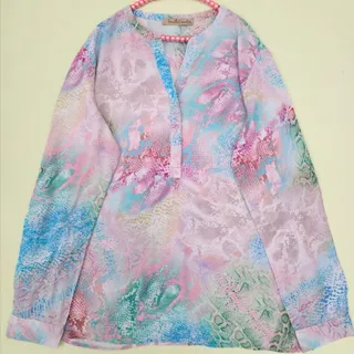 بلوز پوست ماری رنگی