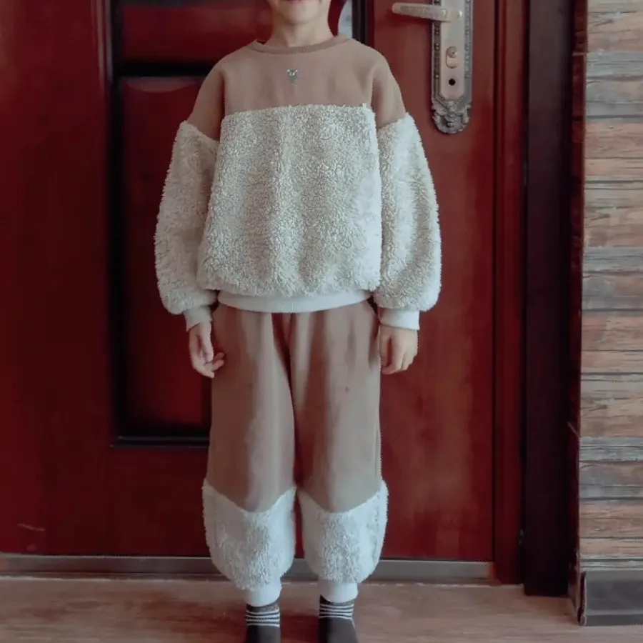 بلوز وشلوار گرم