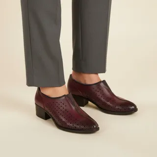 کفش کالج چرم زنانه