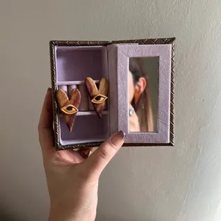 گوشواره قلب بینا