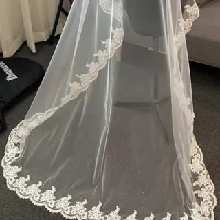 تور عروس لبه دانتل فرانسه