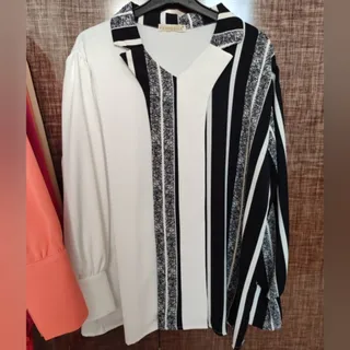 شومیز دو رنگه