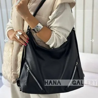 کیف 3کاره چرم مشکی