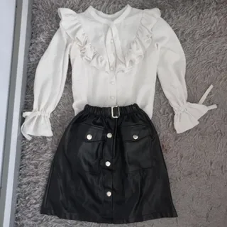 شومیز و دامن دخترانه