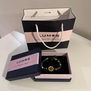 دستبند ورق طلا و سنگ عقیق