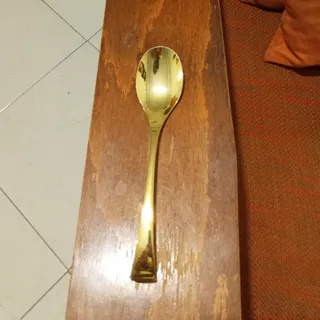 قاشق خورشت استیل طلایی