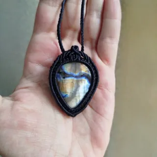 گردنبند سنگ لابرادوریت