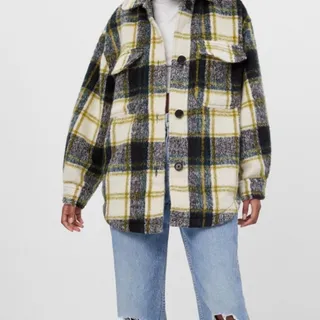 کت پشمی bershka