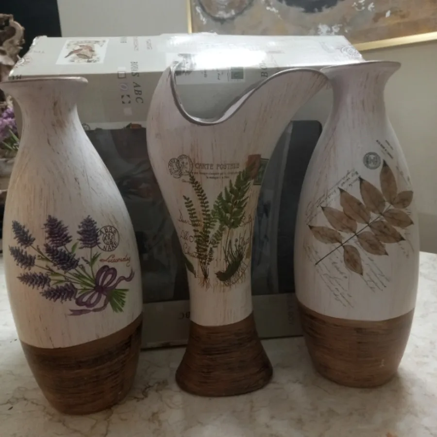 گلدان نقاشی دست