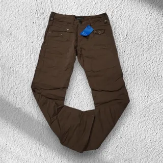 شلوار کتان سبز سایز 33