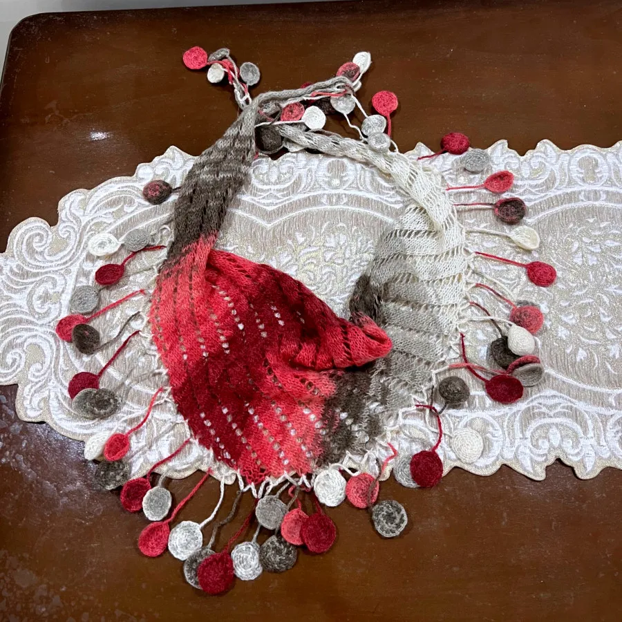 شال گردن بافت