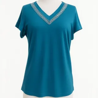 تیشرت یقه هفت گیپور