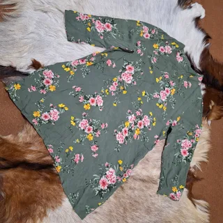 شومیز گل گلی نخی