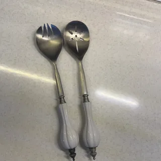 قاشق چنگال سالاد