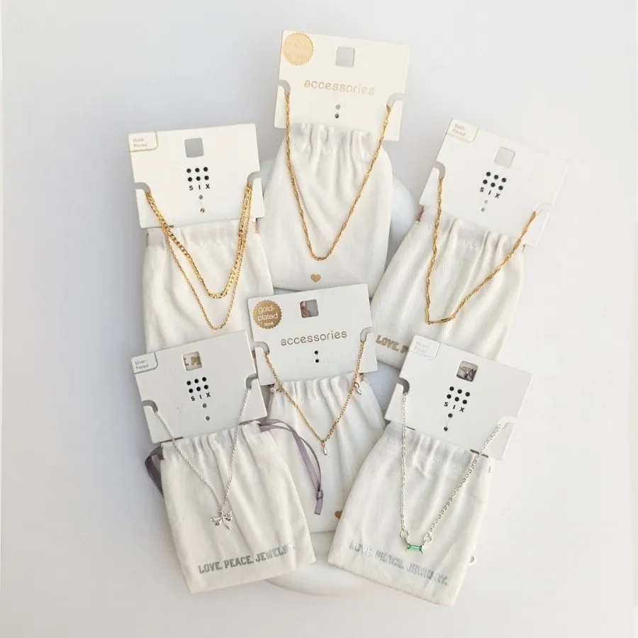 گردنبند آبکاری طلا و نقره