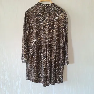 مانتو لباسی پلنگی جذاب