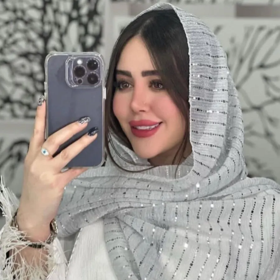 شال مجلسی پولک مربعی