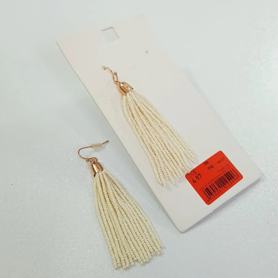 گوشواره آویز منجوق ترند