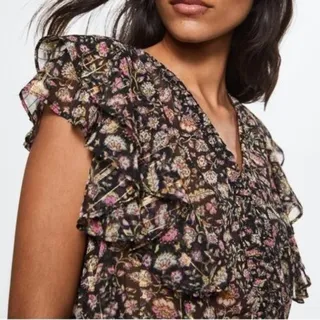 بلوز منگو حریر