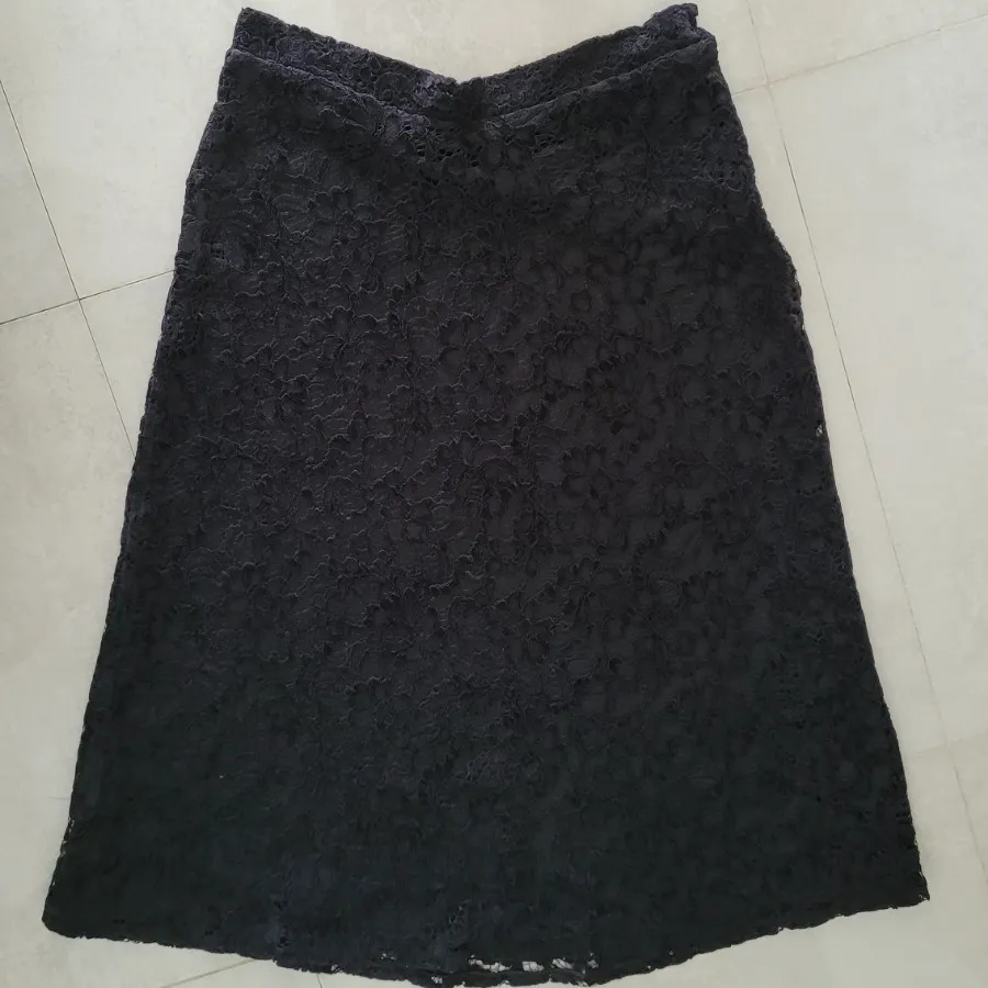 دامن توری مخملی