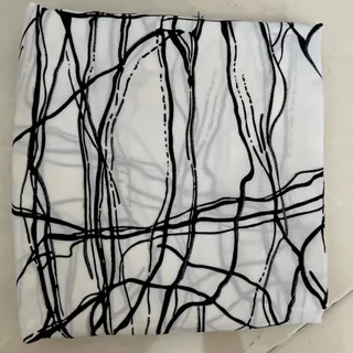 پارچه سفید راه راه