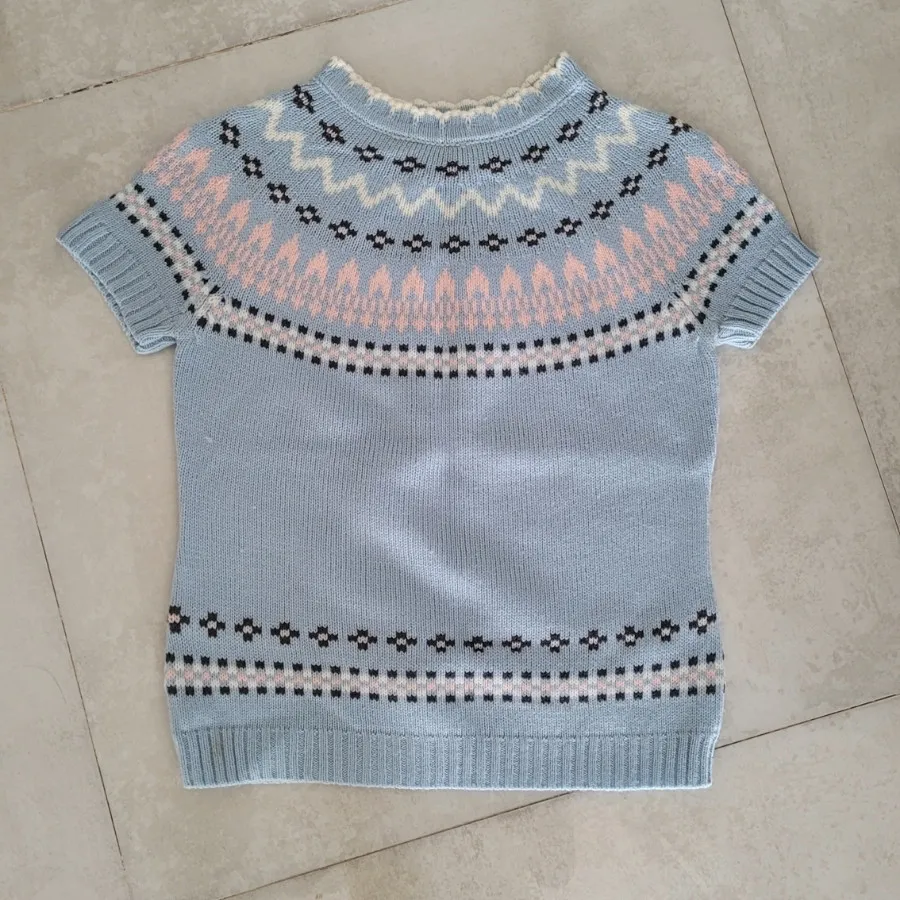 بلوز بافت دخترانه