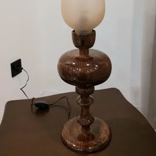 شمعدان چوبی انتیک