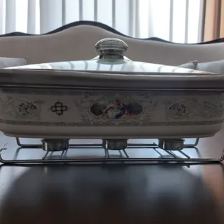 سوفله خوری چینی وارمر دار