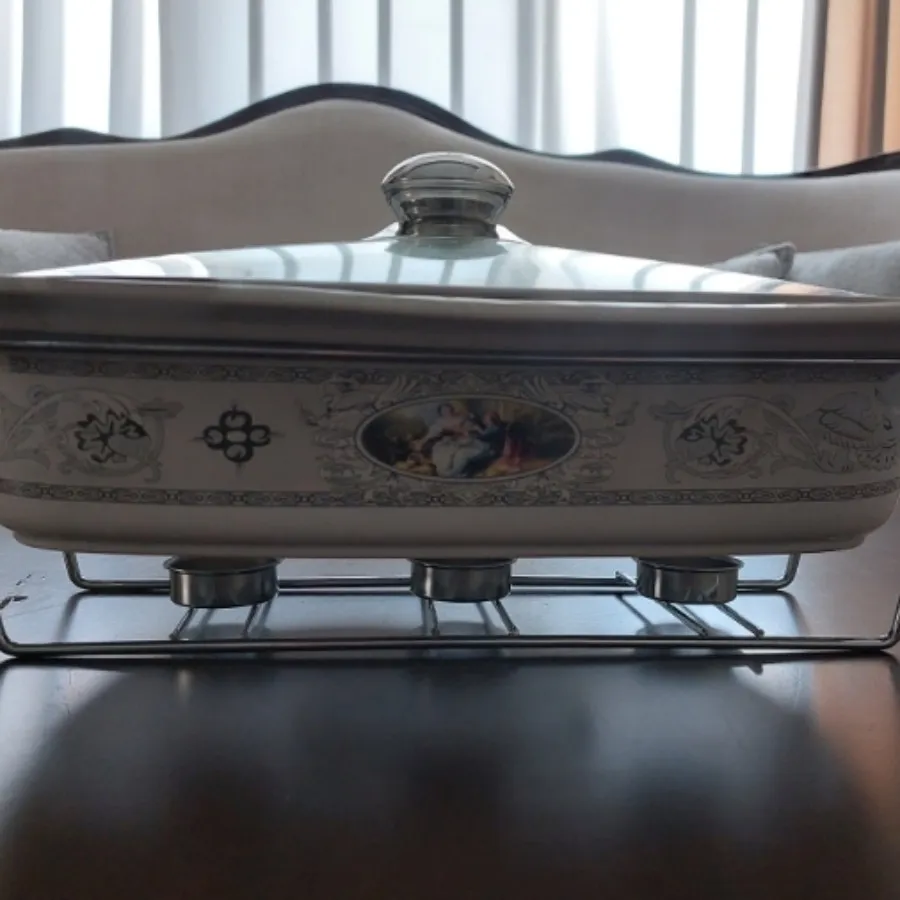 سوفله خوری چینی وارمر دار