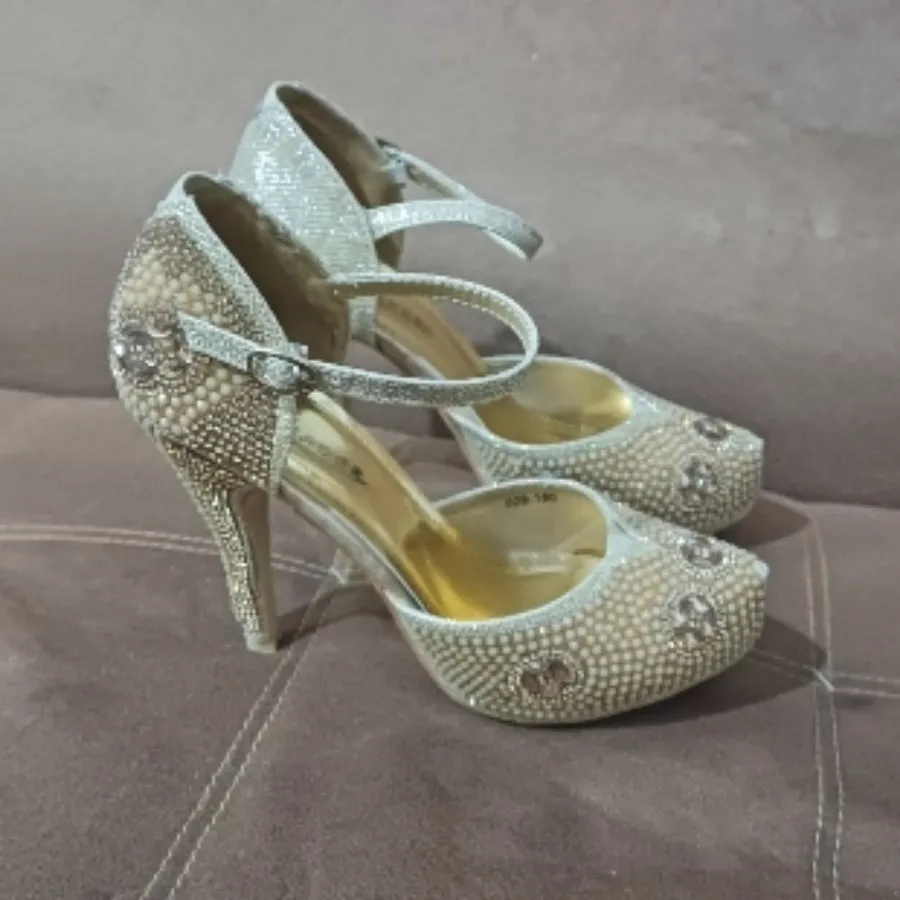 کیف و کفش طلایی مجلسی