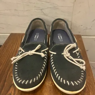 کفش کالج سرمه ای