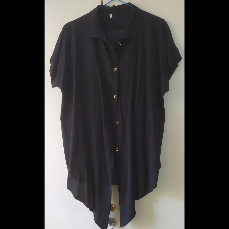 بلوز نخی مشکی و خنک