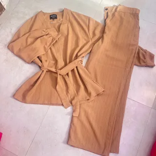 مانتو شلوار بگ