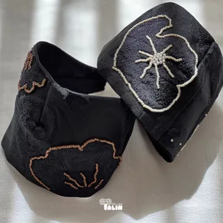 تل اسکارفی جواهر دوزی