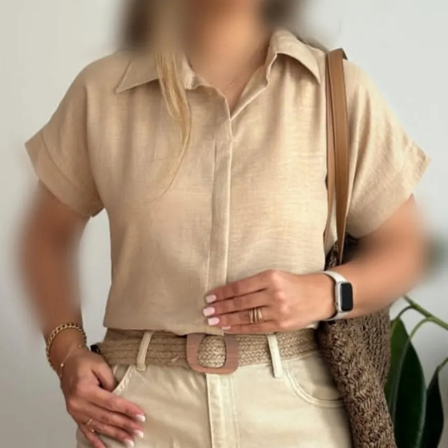 شومیز صوفیا آستین کوتاه