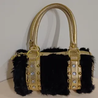 کیف مجلسی خز دار