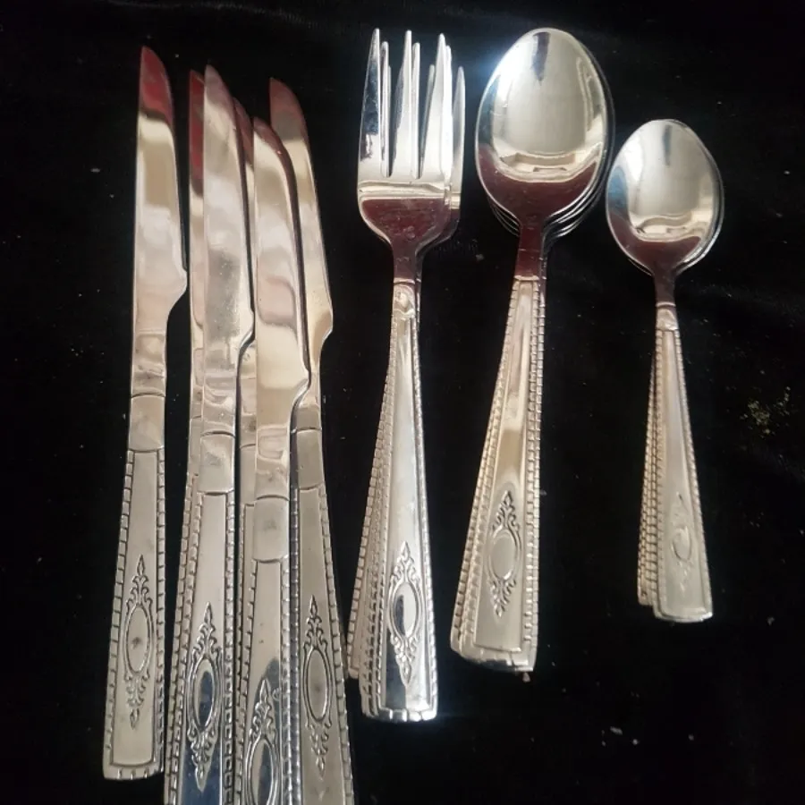 کاردو چنگال مربا وشکر