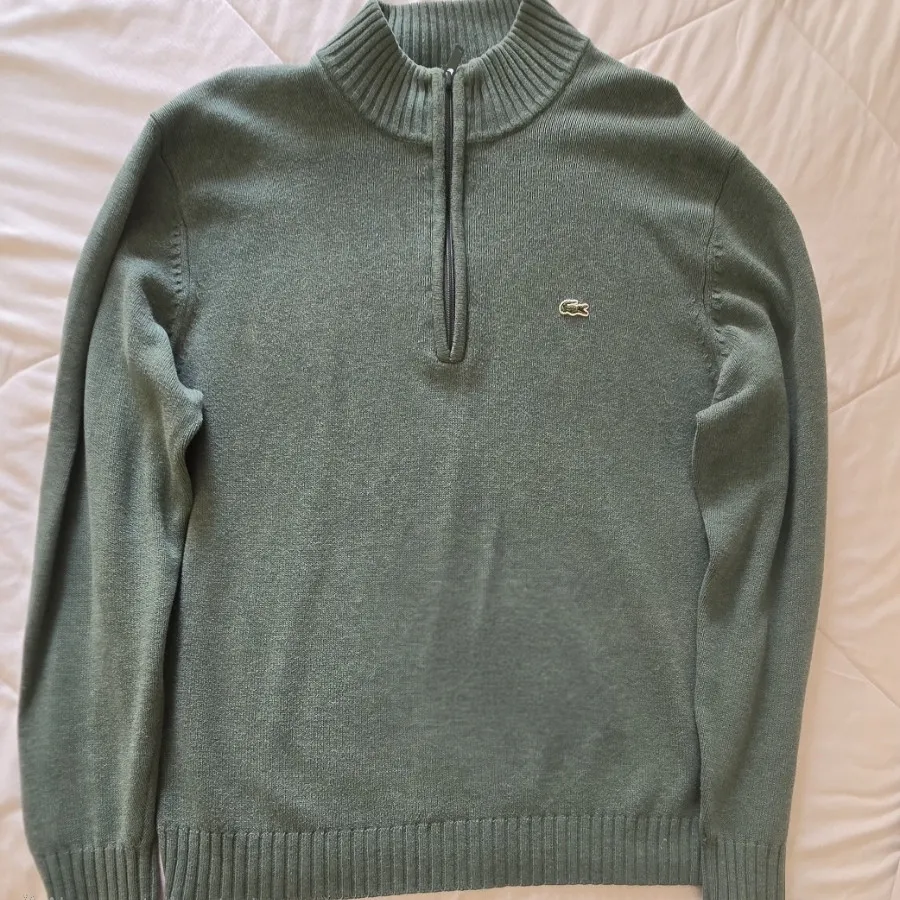 نیم زیپ بافت لاکوست