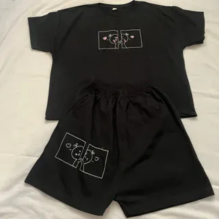 تیشرت شلوارک نخ پنبه نووو