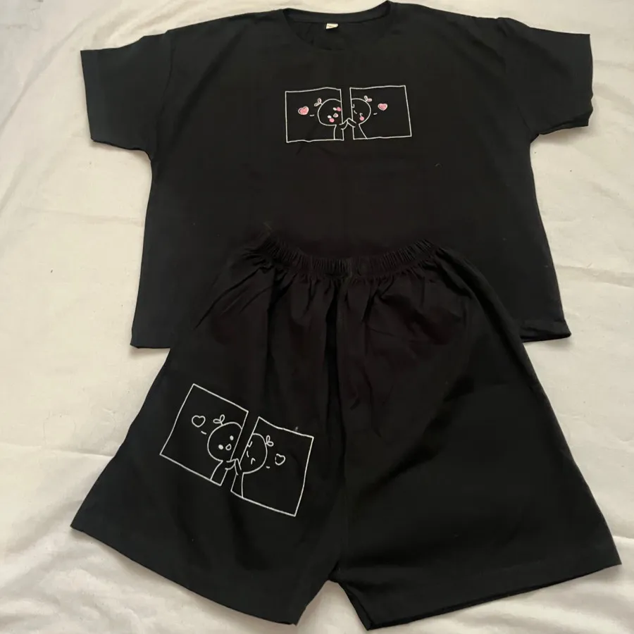 تیشرت شلوارک نخ پنبه نووو