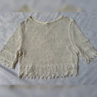 کراپ/رویه لباس جواهر دوزی