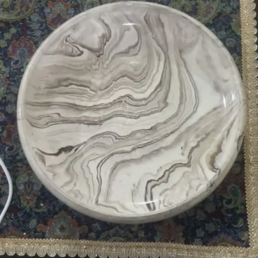 ظرف سنگی پذیرایی رگه دار