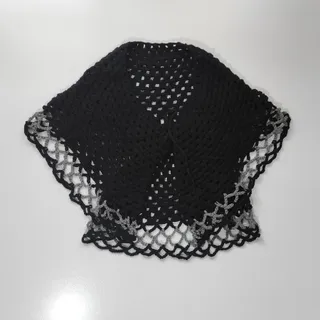 بافت شنل مشکی