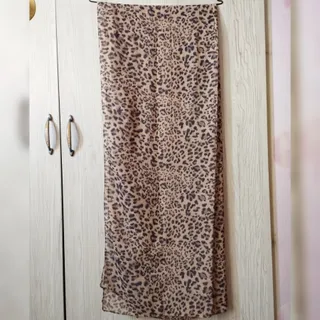 شال حریر پلنگی 159  تومن