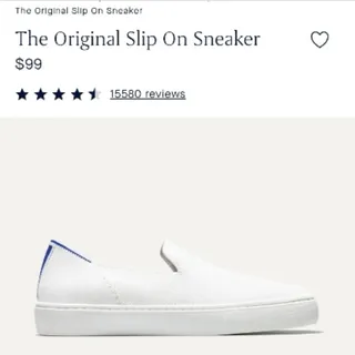 کتونی سفید برند rothy's