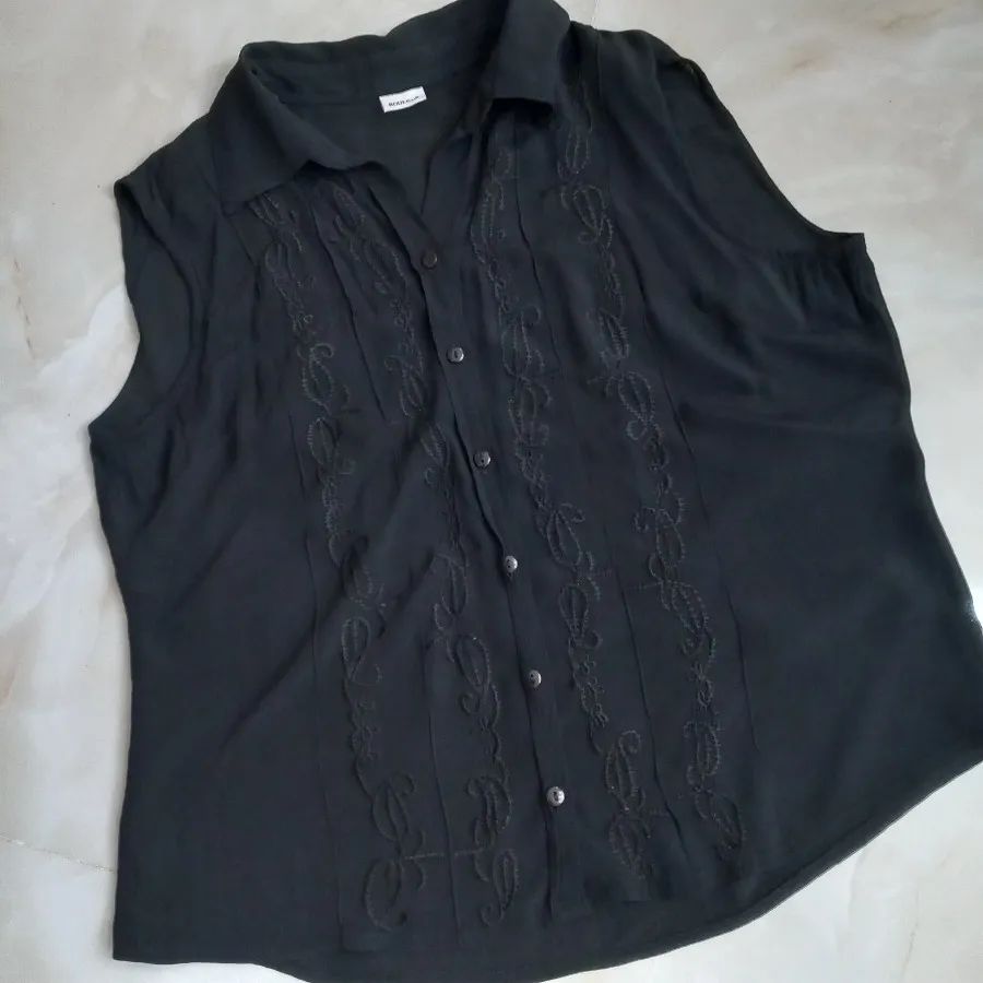 شومیز مشکی کرپ