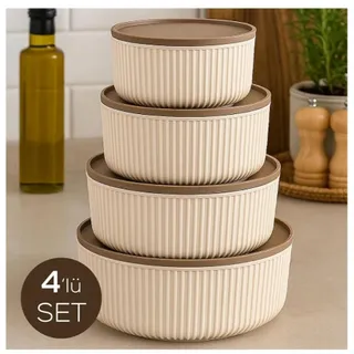 ست ظرف نگهدارنده  4 عددی