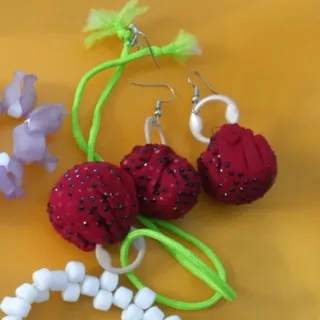 ست گردنبند و گوشواره